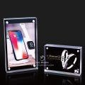 Magnetic clear acrylic photo frame picture holder