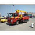 Dayun Telescopic 6ton شاحنة مع رافعات