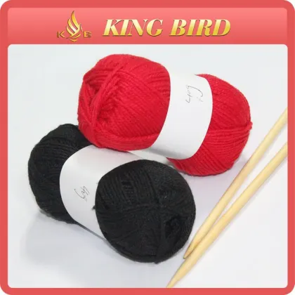 Various design of 8s/3 100% acrylic yarn in hanks