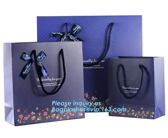 Valentine s day paper gift bag wholesale, fancy paper gift bags with handles, high qualtity luxury coated paper gift bag