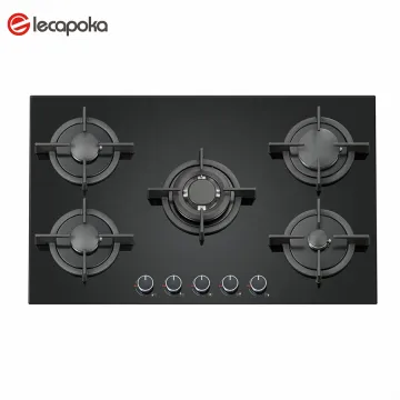 chinese industrial wok gas stove five burner