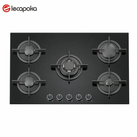 chinese industrial wok gas stove five burner