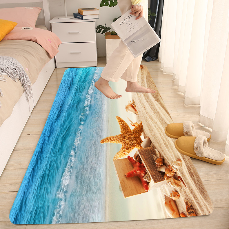 Non Slip Bath Rugs Sponge Foam for Bathroom- (1)-9