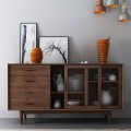 Wood Sideboard with Four Drawers