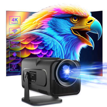 New HY320 1080P LCD Projector - Android Mini Video Projector for Games and Home Entertainment