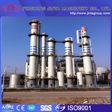 ASME U STAMP Distillation Tower for Waste Oil, Alcohol, and MTBE