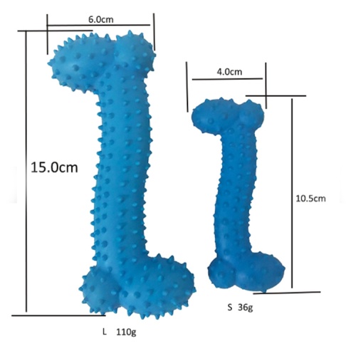 Chó Bone Ball Ball Safe Huấn luyện đồ chơi silicone thú cưng