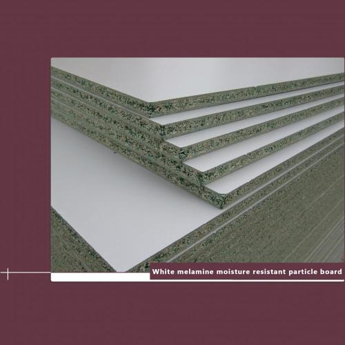 E1 white melamine coated particle board