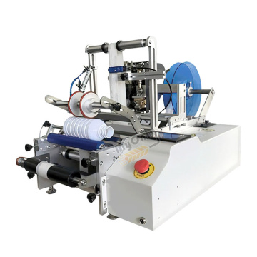 Semi-Automatic Double-Sided Label Applicator for Bottles