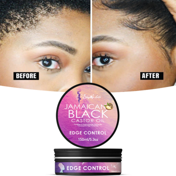 Fast Shipping Black Castor Oil - Private Label Bulk 4C No Flaking Edge Control