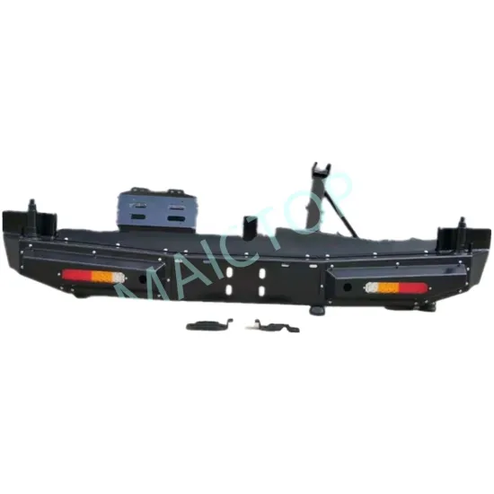 MAICTOP Car Auto Parts Bumper for FJ Cruiser 2007-2015 Rear Steel Bumper