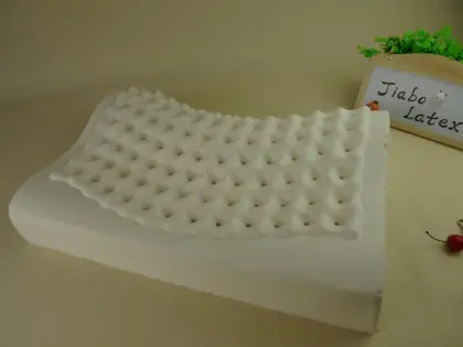 Queen latex contour pillow Queen massage grain pillow 100% natural latex pillow
