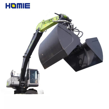 HOMIE Durable Excavator Attachment Hydraulic Clamshell Bucket for 1-2 Ton Excavators