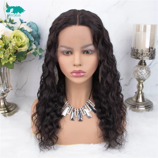 Hot Sale 13*4 Lace Human Hair Wigs Virgin Brazilian Body Wave Single Knot Pre Plucked Lace Wigs For Black Women