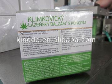 Automatic transparent Cellophane packing machine(box overwrapping machine, transparent film over wrapping machine)