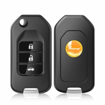 Xhorse XNHO00EN Wireless Remote Key: 3-Button Flip with English Version