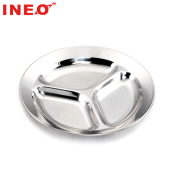 Commercial Kitchen Round Stainless Steel Snail Dish