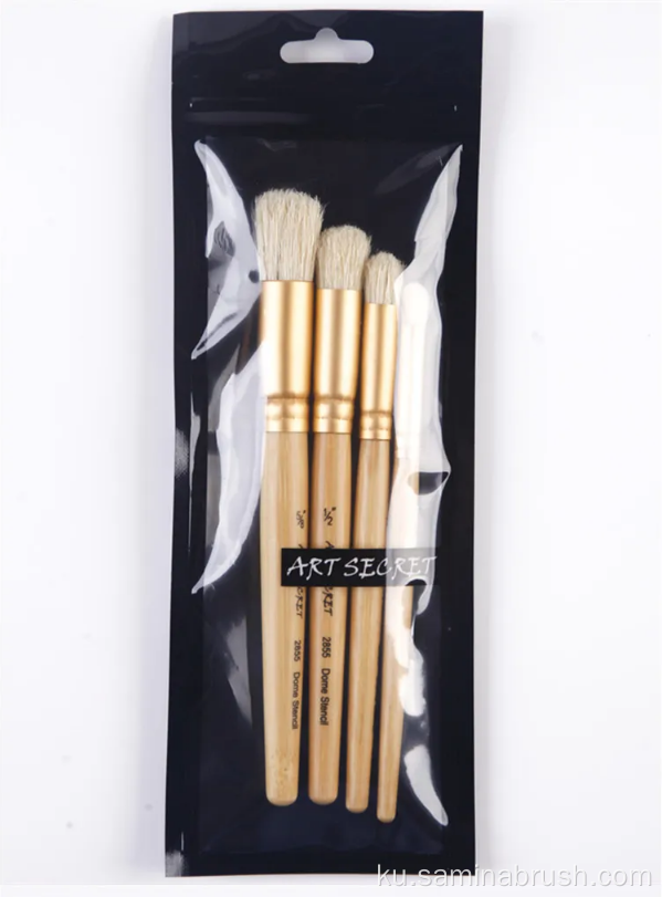 Stencil Stencil Professional Professional Bristle Brush