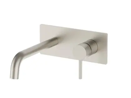 Wall Mounted Bathtub Faucet High Flow Rate Spout