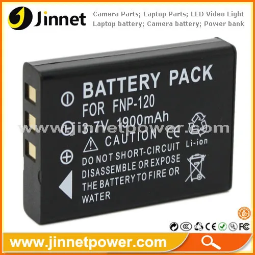 Np-120 Lithium-ion Battery Rechargeable Ultra High Capacity For Digital Camera Ricoh 