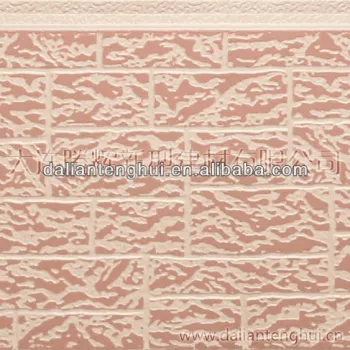 pu external wall panel decorative wall covering panel/decorative heat insulation metal panel