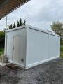 White Container House Container 20ft Malaysia Vietnam Turnkey Prefab House