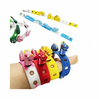 Custom Adjustable Silicone Wristbands for Shoe Decorations - Good Quality Wholesale
