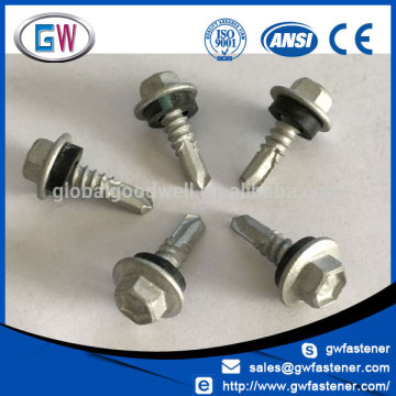 Self drilling roofing screw/Metal roofing screw/Roofing screw with washer rubber