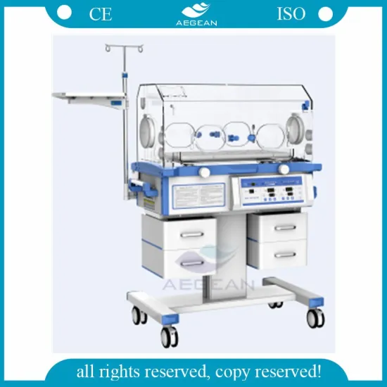 AG-IIR003B CE&ISO warmer baby incubator for sale with castors