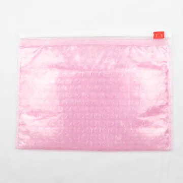 zipper poli pack ziplock bags bubble bag