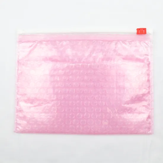 zipper poli pack ziplock bags bubble bag