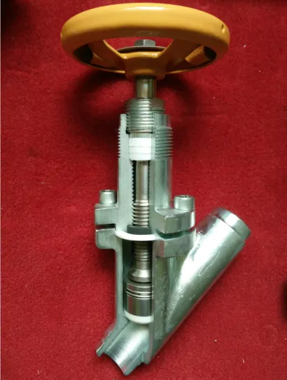 Ammonia Forged Steel Oblique  Throttle Valve
