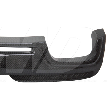 HM Style Carbon Fiber Rear Diffuser for 2010-2016 BMW 5 Series F10 F18 (M-Tech Bumper)
