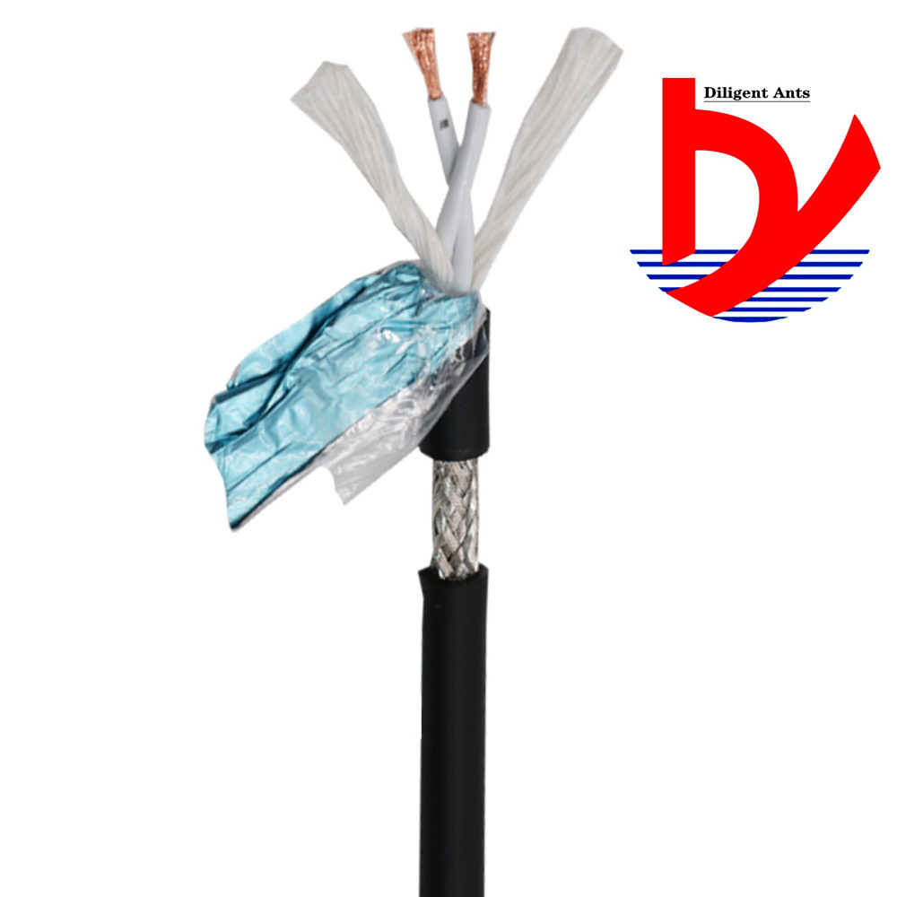 20AWG 2/3/4/5 core Towline shielded cable 5m PVC flexible wire TRVVP resistance to bending corrosion resistant copper wire