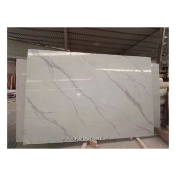 Modern White Carrara Onyx Marble Tiles for Countertops and Floors