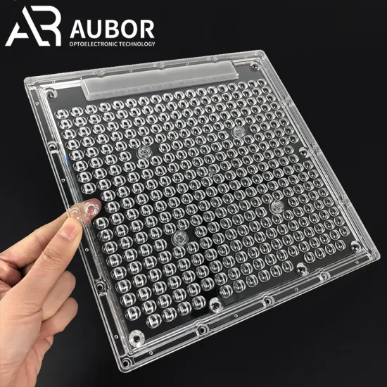 PMMA Optical Lens for Grow Lighting 326H1 with Wide Beam Angle