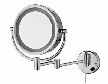 Modern Brass Chrome Wall-Mounted Bathroom Accessories - LED Mirror China Supplier