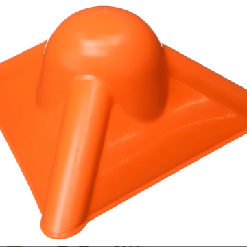 Heavy-Duty Molded Plastic Tarp Corner Protector for Secure Cargo Protection