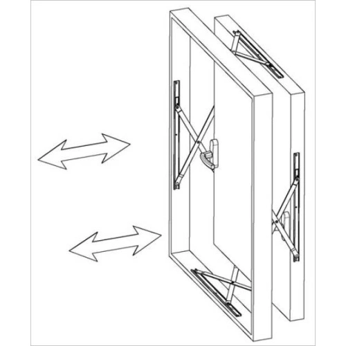 Best 95 Series Parallel Opening Hinge Best Parallel Window Manufacturer
