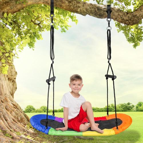 Outdoor Surfing Swing Outdoors Saucer Surfing Swing Hanging Rope Tree Swing Factory