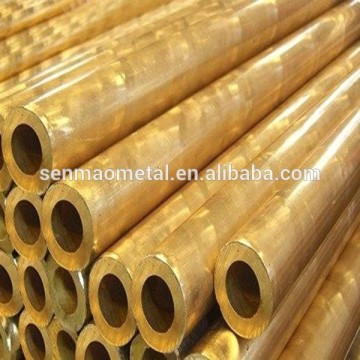 temper seamless straight brass tube and brass pipe manufature
