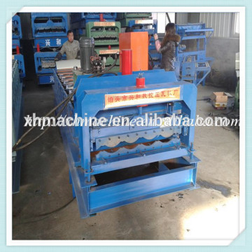 828 Color Steel Glazed Roof Tile Roll Forming Machine made in china