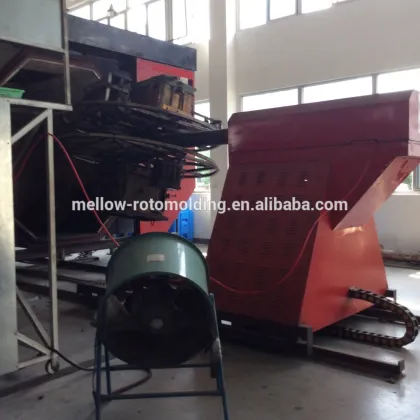 Rotomolding horse hay feeder