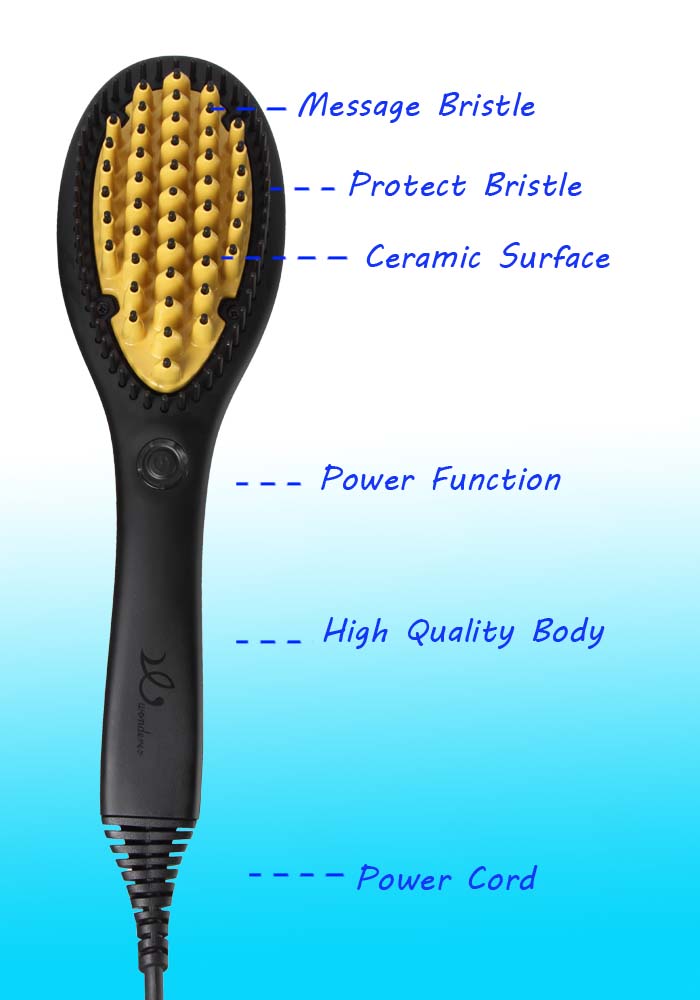 Safer Hair Brush