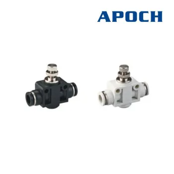 Push In Flow Control Fittings for Industrial Systems