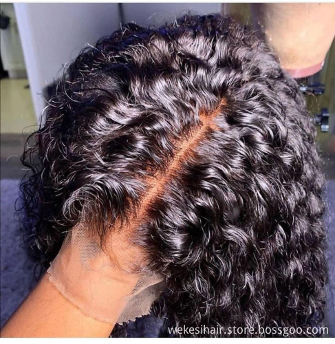 Tuneful HD Transparent Human Hair Full Lace Wigs Wholesale Cuticle Aligned Brazilian Virgin Remy Human Hair HD Lace Front Wigs