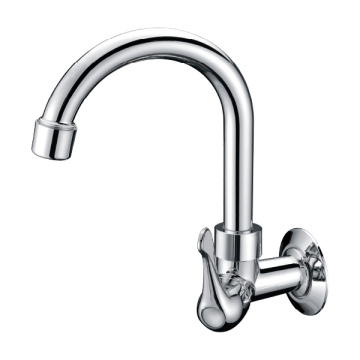 Industrial Style Unique Dual Handle 2 Hole Designed New Brass Water Basin Mixer Faucet Tap