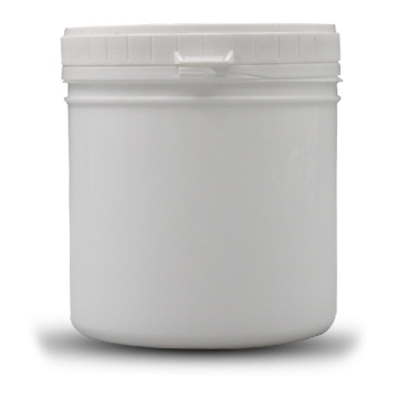 1LD White Easy Pull Food Grade Plastic Buckets and Jars