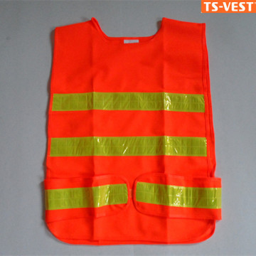 100% Polyester Reflector Safety Reflective Traffic Vest