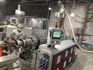 PVC Window Frame Extrusion Line